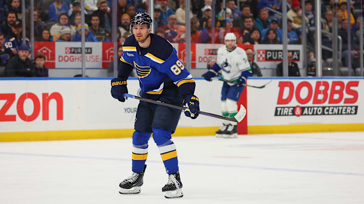 Vancouver Canucks v St Louis Blues