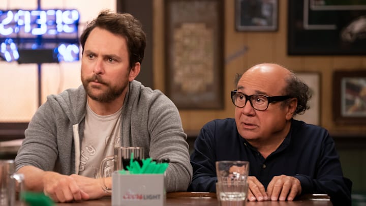 “IT'S ALWAYS SUNNY IN PHILADELPHIA” -- "The Gang Replaces Dee With A Monkey" -- Season 15, Episode 4 (Airs Wednesday, December 8) Pictured (L-R): Charlie Day as Charlie, Danny DeVito as Frank. CR: Patrick McElhenney/FX