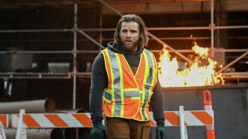 “I Do” – Gabriela prepares to walk down the aisle on her wedding day as Bode receives some surprising news, on the second season finale of FIRE COUNTRY, Friday, May 17 (9:00-10:00 PM, ET/PT) on the CBS Television Network, and streaming on Paramount+ Pictured: Max Thieriot as Bode Leone. Photo: Sergei Bachlakov/CBS ©2024 CBS Broadcasting, Inc. All Rights Reserved.