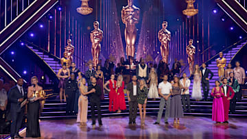 DANCING WITH THE STARS - ÒEpisode 3302Ó - Oscars¨ NightÓ Ð Hollywood glitz meets ballroom glamour when all 13 couples grace the stage with dazzling performances, dancing to iconic songs from Oscar¨-nominated films. TUESDAY, SEPT. 24 (8:00-10:01 p.m. ET) on ABC(Disney/Eric McCandless)
DANCING WITH THE STARS