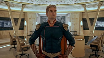 Antony Starr (Homelander) in The Boys Season 3 Credit: Courtesy of Prime Video Copyright: Amazon Studios