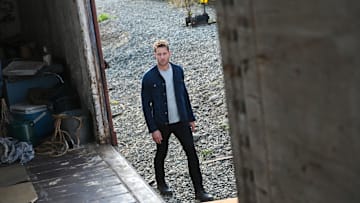 “Bloodlines” – Colter and rival rewardist Billie Matalon team up to find a missing high school baseball star, on the CBS Original series TRACKER, Sunday, Oct. 27 (8:30-9:30 PM, ET/PT) on the CBS Television Network, and streaming on Paramount+* (live and on-demand for Paramount+ with SHOWTIME subscribers, or on-demand for Paramount+ Essential subscribers the day after the episode airs)*. Sofia Pernas returns as Billie Matalon. Pictured: Justin Hartley as Colter Shaw.