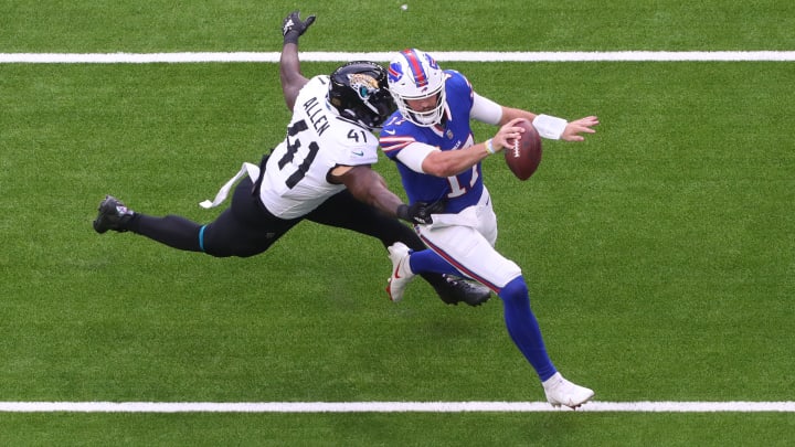 Josh Allen Scores Game-Winning Touchdown to Punch Jaguars