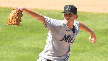 Miami Marlins pitcher Brandon Leibrandt