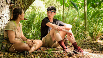 “Hot Grim Reaper” – After tribal council’s most recent idol play, castaways set out on a “defensive” idol search. One of the game’s toughest antagonists breaks down and shares a side of vulnerability with their tribemates. Then, the stakes of this week’s individual immunity challenge are raised when group immunity is on the line, on SURVIVOR, Wednesday, Nov. 12 Photo: Robert Voets/CBS ©2025 CBS Broadcasting, Inc. All Rights Reserved.