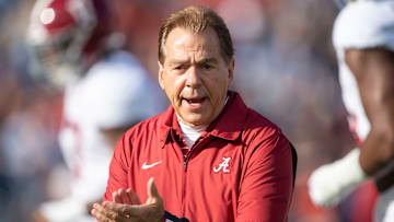Nick Saban, Alabama v Auburn