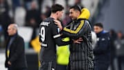 Dusan Vlahovic e Mattia Perin, due dei giocatori in uscita dalla Juventus