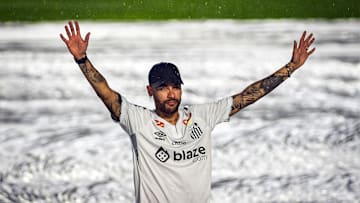 Neymar estreia pelo Santos contra o Botafogo-SP