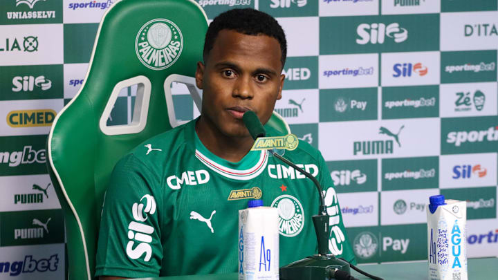 Arias é o novo reforço do Palmeiras para 2026