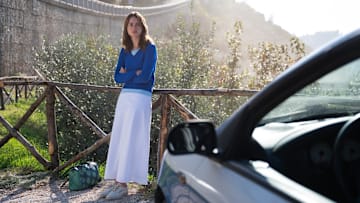 THE TWISTED TALE OF AMANDA KNOX - “Amanda” - American college student, Amanda Knox, embarks on her study abroad trip in Italy. The morning before Amanda is supposed to leave on a romantic excursion with her new Italian boyfriend, Raffaele Sollecito, things take a sinister turn. (Disney/Andrea Miconi)
GRACE VAN PATTEN
