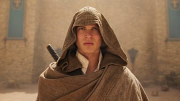 Rand al'Thor played by Josha Stradowski in The Wheel of Time season 2. Image: Prime Video.