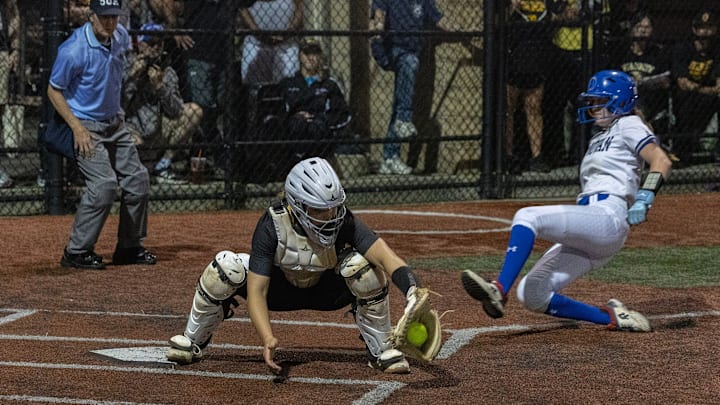 St. John Vianney Girls Softball defeats Red Bank Catholic 10-9 in the ninth inning of Shore Conference Tournament final in Red Bank, NJ on May 21, 2024