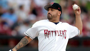 Milwaukee Brewers pitcher Nestor Cortes (20) starts for the Wisconsin Timber Rattlers against the South Bend Cubs during their baseball game on Thursday, July 10, 2025, at Neuroscience Group Field at Fox Cities Stadium in Grand Chute, Wisconsin. South Bend defeated Wisconsin 12-3.
Wm. Glasheen USA TODAY NETWORK-Wisconsin