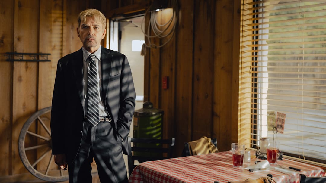 Billy Bob Thornton as Tommy Norris in Landman episode 4, season 2, streaming on Paramount+. Photo Credit: Emerson Miller/Paramount+