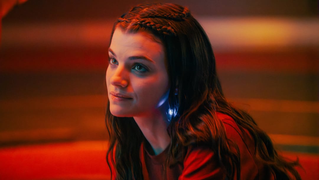 Zoë Steiner as Tarima in season 1, episode 8, of Star Trek: Starfleet Academy streaming on Paramount+. Photo Credit: Michael Gibson/Paramount+