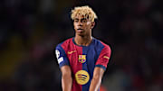Lamine Yamal a brillé face à l'Inter Milan.