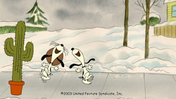 I WANT A DOG FOR CHRISTMAS, CHARLIE BROWN! - This holiday season, ABC once again airs the PEANUTS Christmas special "I Want a Dog for Christmas, Charlie Brown," produced and animated by the same team that gave us the other, now classic cartoon specials based on Charles M. Schulz's famed comic strip. "I Want a Dog for Christmas, Charlie Brown" airs SUNDAY, DEC. 22 (7:00-8:00 p.m. EST), on ABC. "I Want a Dog for Christmas, Charlie Brown" centers on ReRun, the lovable but ever-skeptical younger