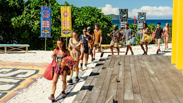 “Hot Grim Reaper” – After tribal council’s most recent idol play, castaways set out on a “defensive” idol search. One of the game’s toughest antagonists breaks down and shares a side of vulnerability with their tribemates. Then, the stakes of this week’s individual immunity challenge are raised when group immunity is on the line, on SURVIVOR, Wednesday, Nov. 12. Photo: Robert Voets/CBS ©2025 CBS Broadcasting, Inc. All Rights Reserved.