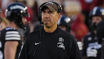 Iowa State Cyclones head coach Matt Campbell