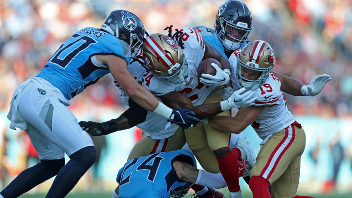 San Francisco 49ers v Tennessee Titans