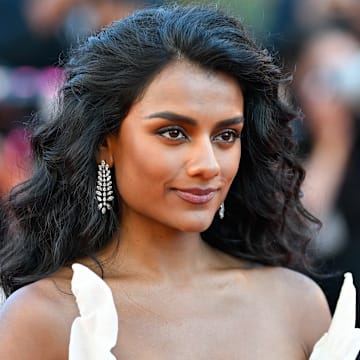 Simone Ashley at "The Mastermind" Premiere during The 78th Cannes Film Festival in Cannes, France, in May 2025.