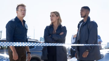 “Blonde Ambition” – When JD’s (Todd Lasance) son is kidnapped by an international assassin in exchange for a wanted criminal in NCIS custody, the team frantically tries to get his son back safely without trading in a criminal, on the first season finale of the CBS Original series NCIS: SYDNEY, Tuesday, Jan. 23 (8:00-9:00 PM, ET/PT) on the CBS Television Network, and streaming on Paramount+ (live and on demand for Paramount+ with SHOWTIME subscribers, or on demand for Paramount+ Essential