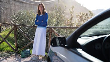 THE TWISTED TALE OF AMANDA KNOX - “Amanda” - American college student, Amanda Knox, embarks on her study abroad trip in Italy. The morning before Amanda is supposed to leave on a romantic excursion with her new Italian boyfriend, Raffaele Sollecito, things take a sinister turn. (Disney/Andrea Miconi)
GRACE VAN PATTEN