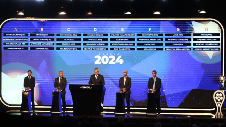 Sorteio dos grupos da Copa Sul-Americana aconteceu em 18 de março de 2024