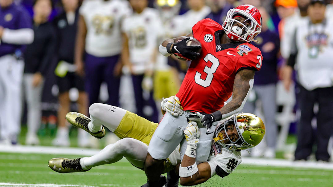 91st Allstate Sugar Bowl  - Notre Dame v Georgia