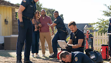 9-1-1 - ÒConfessionsÓ - When a toddler falls down a pipe and becomes trapped, the 118 must rely on more than their skills to rescue him. Meanwhile, old wounds are opened when members of the 118 race to the aid of a man dealing with a divorce. THURSDAY, NOV. 7 (8:00-9:00 p.m. EDT) on ABC. 
OLIVER STARK, KIMRIE LEWIS, JASON KELLEY, AISHA HINDS, RYAN GUZMAN, PETER KRAUSE
