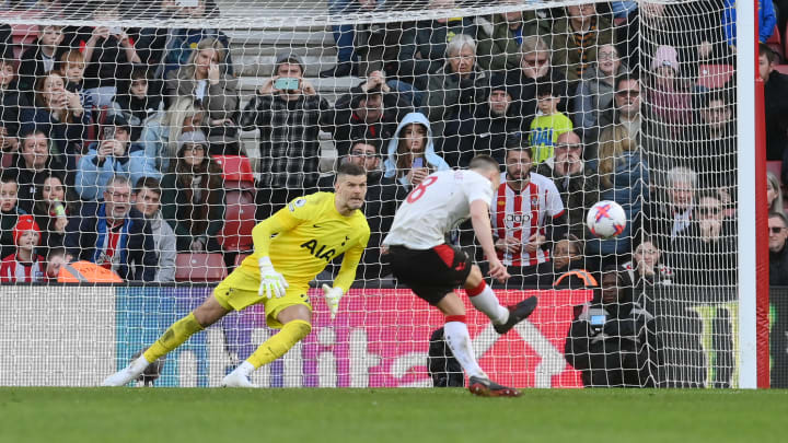 James Ward-Prowse sunk a 93rd-minute equaliser against Tottenham