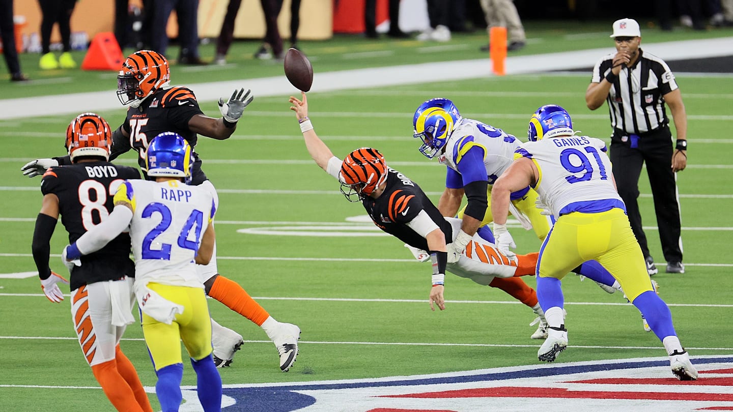 Joe Burrow Had Ja Marr Chase Wide Open On Final Bengals Play In Super Bowl