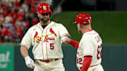 Albert Pujols tuvo una discreta serie ante los Filis 