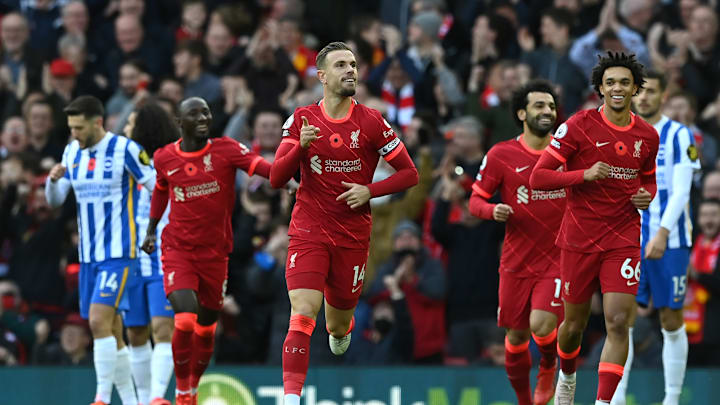 Liverpool v Brighton & Hove Albion - Premier League Liverpool v Brighton & Hove Albion - Premier League
