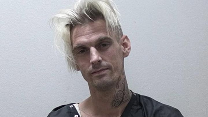 Aaron Carter And Madison Parker Booking Photo