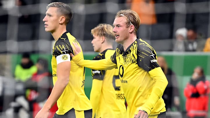 Nico Schlotterbeck und Julian Brandt waren beim Sieg gegen Frankfurt zwei bestimmende Figuren  Nico Schlotterbeck und Julian Brandt waren beim Sieg gegen Frankfurt zwei bestimmende Figuren