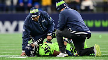 Geno Smith of the Seattle Seahawks