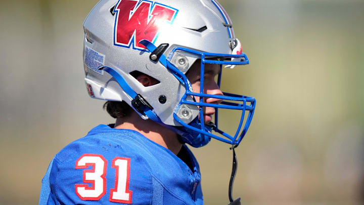 Westlake linebacker Elliott Schaper.