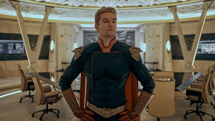 Anthony Starr as Homelander in The Boys.