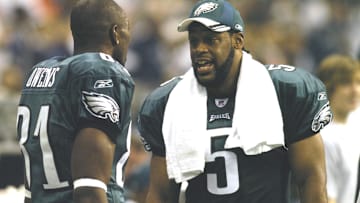 Terrell Owens (L), Donovan McNabb (R), Philadelphia Eagles