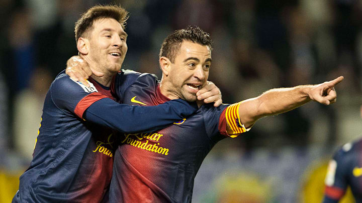 Lionel Messi, Xavi Hernandez