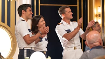 DOCTOR ODYSSEY - ÒOh, Daddy!Ó - Bears, otters and cubs on board can only mean one thing: ItÕs Gay Week on The Odyssey. As Max, Avery and Tristan navigate their relationships, Capt. MasseyÕs brother arrives with an unexpected guest. THURSDAY, NOV. 14 (9:00-10:00 p.m. EST) on ABC. 
SEAN TEALE, PHILLIPA SOO, JOSHUA JACKSON