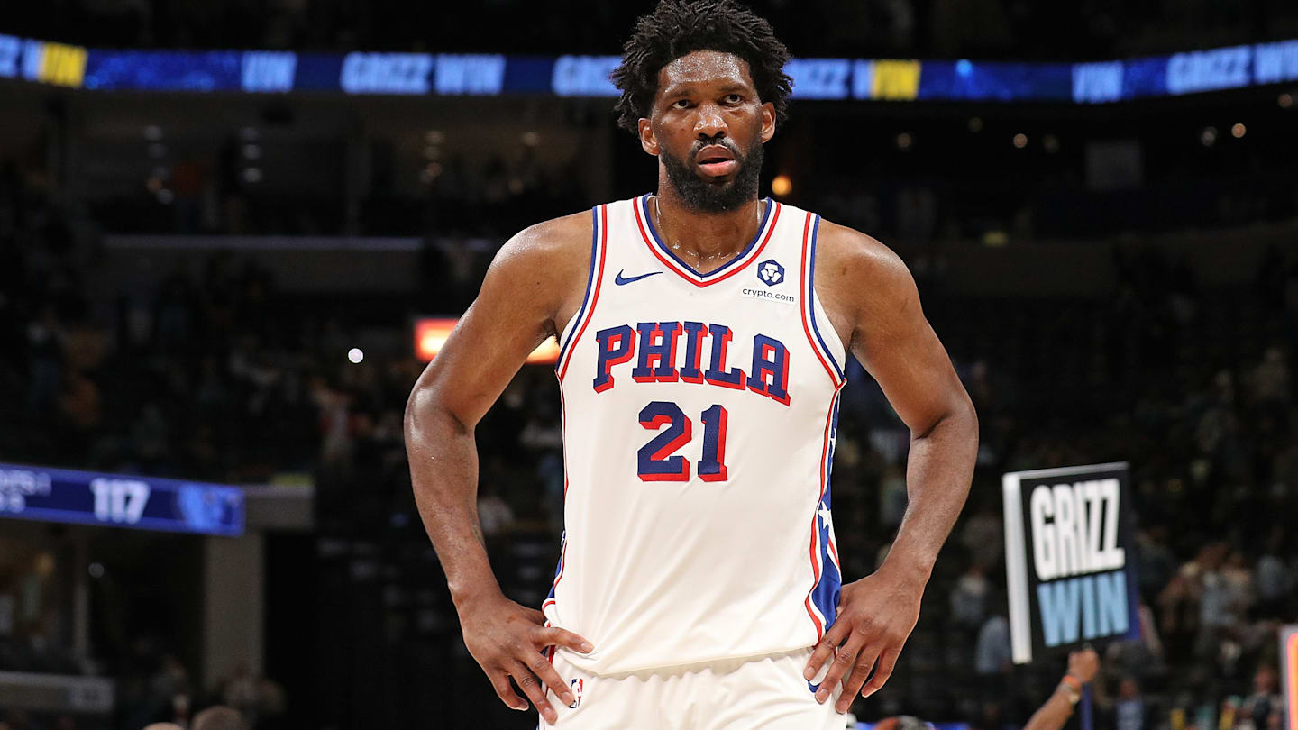 随着 76 人队的损失不断增加，乔尔·恩比德 (Joel Embiid) 再次被点名