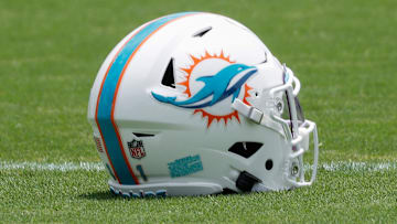 Miami Dolphins helmet