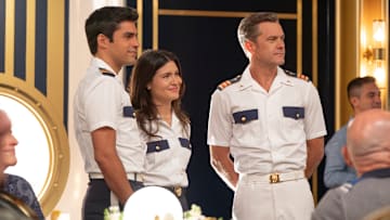 DOCTOR ODYSSEY - ÒOh, Daddy!Ó - Bears, otters and cubs on board can only mean one thing: ItÕs Gay Week on The Odyssey. As Max, Avery and Tristan navigate their relationships, Capt. MasseyÕs brother arrives with an unexpected guest. THURSDAY, NOV. 14 (9:00-10:00 p.m. EST) on ABC.
SEAN TEALE, PHILLIPA SOO, JOSHUA JACKSON