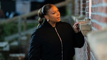 “Second Chance” – McCall and Dante’s relationship is tested when a conman (Berto Colon) the NYPD has been building a years-long case against kidnaps a relative of McCall’s client and forces him to assist in a heist in order to save them, on the CBS Original series THE EQUALIZER, Sunday, Feb. 26 (8:00-9:00 PM, ET/PT) on the CBS Television Network, and available to stream live and on demand on Paramount+. Pictured: Queen Latifah as Robyn McCall. Photo: Michael Greenberg/CBS ©2022 CBS Broadcasting,