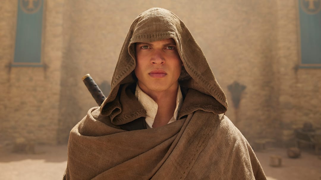 Rand al'Thor played by Josha Stradowski in The Wheel of Time season 2. 