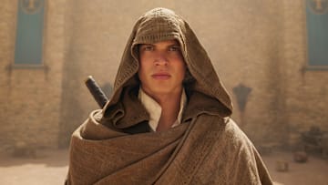 Rand al'Thor played by Josha Stradowski in The Wheel of Time season 2. 