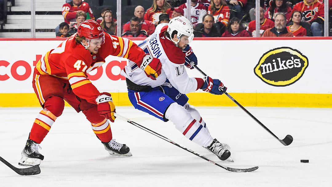 Montreal Canadiens v Calgary Flames