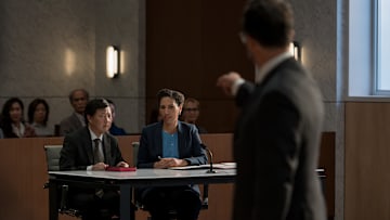 ACCUSED: L-R: Ken Jeong and Patrice Goodman in the "Eugene's Story" episode of ACCUSED airing Tuesday, Dec 3 (8:00-9:00 PM ET/PT) on FOX. 